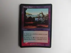 Shivan Reef Foil MTG Amonkhet Phoenix English Japanese Card Rare Used - Image 1