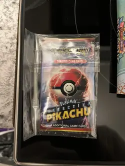 Pokemon TCG Detective Pikachu 4 Card Sealed Booster Pack - Image 1