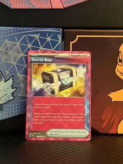 Pokemon TCG Twilight Masquerade Ace Spec Rare Holo Card #163/167 Secret Box - Image 1