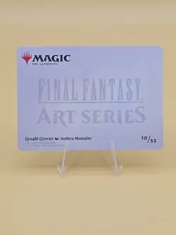 Gysahl Greens GOLD STAMPED Art Card (10) - MtG Final Fantasy - NM - - Image 4