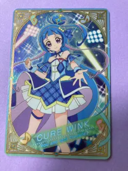 Glitter Precure Cure Butterfly P12 2024 Japanese Card & Cure Wink P02 Japanese - Image 1