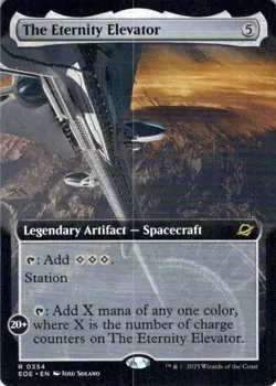 MTG The Eternity Elevator (Extended Art) (354) | NM | Edge of Eternities (EOE) - Image 1