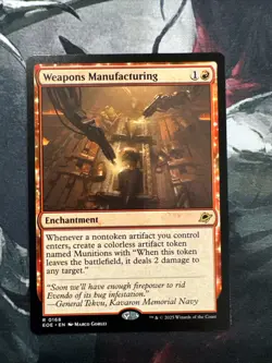 MTG Weapons Manufacturing (168) | NM | Edge of Eternities (EOE) - Image 1