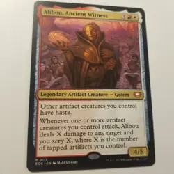 Mtg Edge Of Eternities Commander Counter intelligence Alibou, Ancient Witness - Image 1