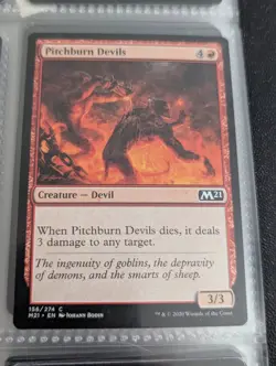 1x Pitchburn devils - NM English MTG - Magic 2021 (F) - Image 1