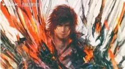 Ultra Pro MTG Final Fantasy Double Sided Premium Play Mat Ifrit DOMI New - Image 1