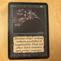 Lea Alpha Horror Terror 1 English Edition Mtg Magic The Gathering Rare - Image 1