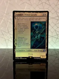 Summon: Primal Garuda #0037 FIN U (FOIL) - MTG Final Fantasy - Image 1