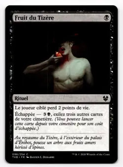 MTG Fruit of Tizerus (96/254) Theros Beyond Death French Fruit du Tizere - Image 1