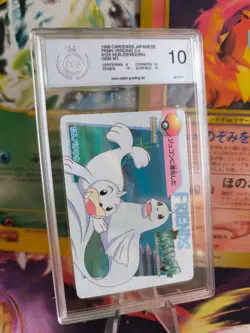Pokemon Card 125 Dewgong Seel Carddass Vending Anime Japanese PSA / PGS 10 - Image 1