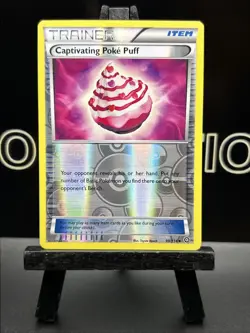 Pokemon - XY - Steam Siege Captivating Poke Puff 99/114 Reverse Holo - LP - Image 2