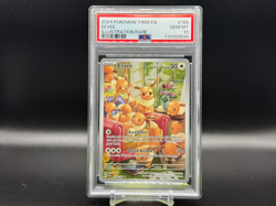 2023 Pokemon S&V Twilight Masquerade - Eevee Illustration Rare - PSA 10 188/167 - Image 1