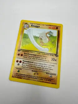 Pokemon Karte TCG Knogga 39/64 1. Dschungel no Holo Rare Vintage WOTC Deutsch LP - Image 2