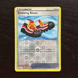 Trekking Shoes 145/159 Pokemon Crown Zenith SWSH Reverse Holo Uncommon NM - Image 1