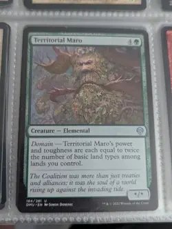 1x Territorial Maro NM Eng MTG - Dominaria United (F) - Image 1