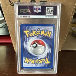 2000 POKEMON GYM HEROES HOLO-1ST EDITION #12 ROCKET'S MOLTRES PSA 8 - Image 2
