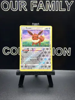EEVEE (Reverse Holo) 2017 Pokemon TCG Sun & Moon 101/149 - NM - Image 1