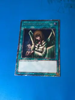 YUGIOH Platinum Secret Rare Graceful Charity RA03-EN116 1st Edition - Image 1