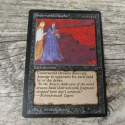 Magic The Gathering MTG Underworld Dreams Legends 1994 LP Excellent Ungraded - Image 1
