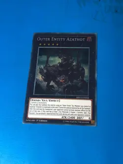 YUGIOH Secret Rare Outer Entity Azathot SHVA-EN018 1st Edition - Image 1