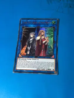YUGIOH Ultra Rare Isolde, Two Tales Of The Noble Knights EXFO-EN094 - Image 1