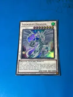 YUGIOH Ultra Rare Stardust Dragon DUPO-EN103 1st Edition - Image 1