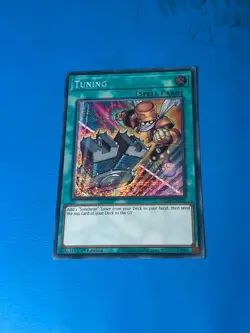 YUGIOH Secret Rare Tuning MP24-EN055 1st Edition - Image 1
