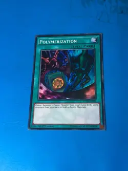 YUGIOH Super Rare Polymerization FUEN-EN049 1st Edition - Image 1