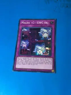 YUGIOH Super Rare Mallis C GWC-06 CRBR-EN023 1st Edition - Image 1