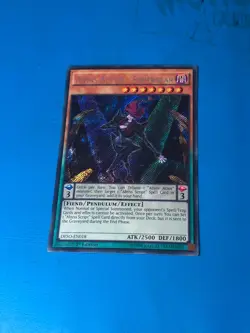 YUGIOH Secret Rare Abyss Actor - Superstar DESO-EN018 1st Edition - Image 1