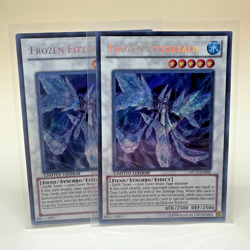 2x Yugioh Frozen Fitzgerald DPCT-EN005 Limited Edition Secret Rare Holo - NM 💎 - Image 1