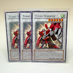 3x Yugioh Turbo Warrior DP08-EN015 1st Edition Rare - VLP-NM 💎 - Image 1