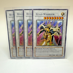 4x Yugioh Road Warrior DP09-EN015 1st Edition Unlimited Rare - VLP-NM 💎 - Image 1