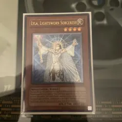 Lyla Lightsworn Sorceress LODT-EN019 Ultimate Rare Unlimited Pack Fresh YUGIOH - Image 1