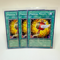 3x Yugioh Magical Mallet SD09-EN027 1st Edition Common - VLP-NM 💎 - Image 1