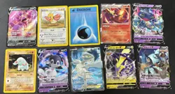 10 Card Pokemon Card Lot #5! Ultra Rares! Full Arts! Vstar! Vmax! - Image 1