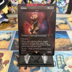 MTG Secret Lair Anima (Grief) Foil Borderless Mint/NM Rare Bonus Card - Image 1