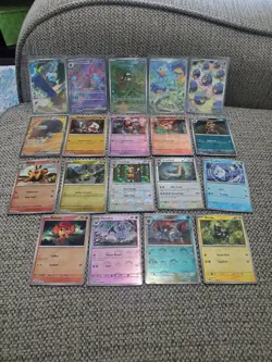 Pokemon Black Bolt White Flare Hydeigon EX 161/86 Mint 19 Card Lot Master Ball - Image 1