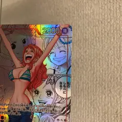 LP ONE PIECE Card Game Nami OP01-016 Manga Alt Art Parallel The Best Japanese FS - Image 5