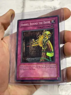 Barrel Behind The Door Trap Card YUGIOH PGD-095 Foil 78783370 LP Yugioh! - Image 1