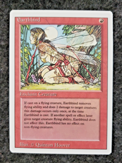 Earthbind Magic the Gathering Revised Mint Never Played Mtg .........(DS3D1K4) - Image 1