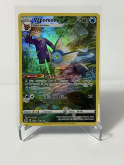 Vaporeon TG02/TG30 - Brilliant Stars Trainer Gallery Rare Holo Pokemon Card - Image 1