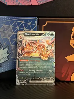 Pokemon TCG Charizard EX 196 Black Star Promo Card NM Condition - Image 1