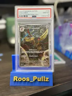 Pokemon Kingambit Scarlet & Violet Promo Card 130 English - Graded PSA 10 - Image 1