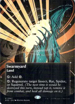 MTG Swarmyard (87) (Borderless) (87) | NM | Edge of Eternities (EOS) - Image 1