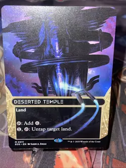 MTG Deserted Temple (11) (Borderless) (11) | NM | Edge of Eternities (EOS) - Image 2