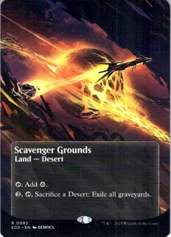 MTG Scavenger Grounds (82) (Borderless) (82) | NM | Edge of Eternities (EOS) - Image 1