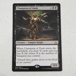 Magic The Gathering CHAMPION OF DUSK 64/196 Rare Rivals of Ixalan MTG - Image 1