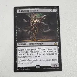 Magic The Gathering CHAMPION OF DUSK 64/196 Rare Rivals of Ixalan MTG - Image 1