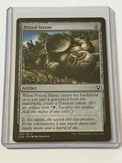 Prized Statue 334 MTG Battle for Baldurs Gate 2022 Mint - 9.0 + Non Foil - Image 1
